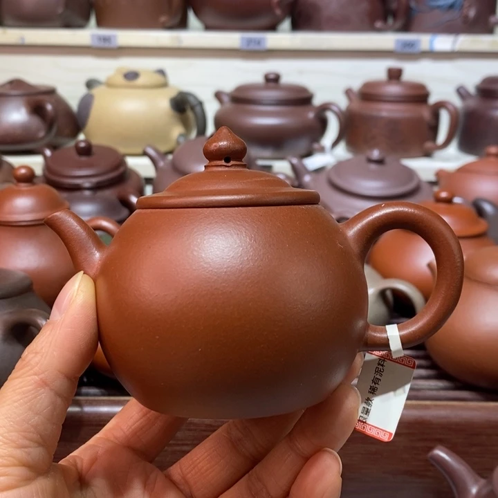 紫砂茶壶微瑕处理一把