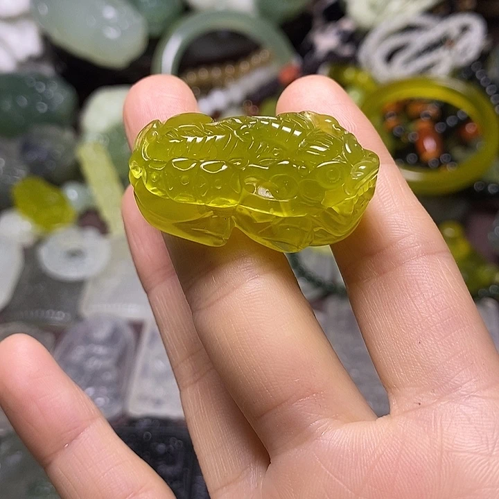 岫玉未镶嵌岫玉挂件