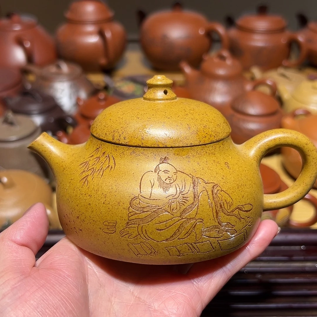 茶壶紫砂松盖处理 不退不换180