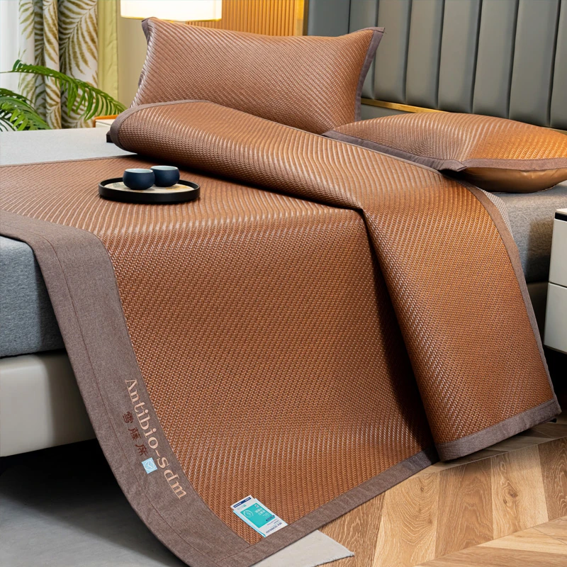 2025新款夏季凉席母婴级高端PE藤夏天折叠凉席学生席子1.5米1.8米