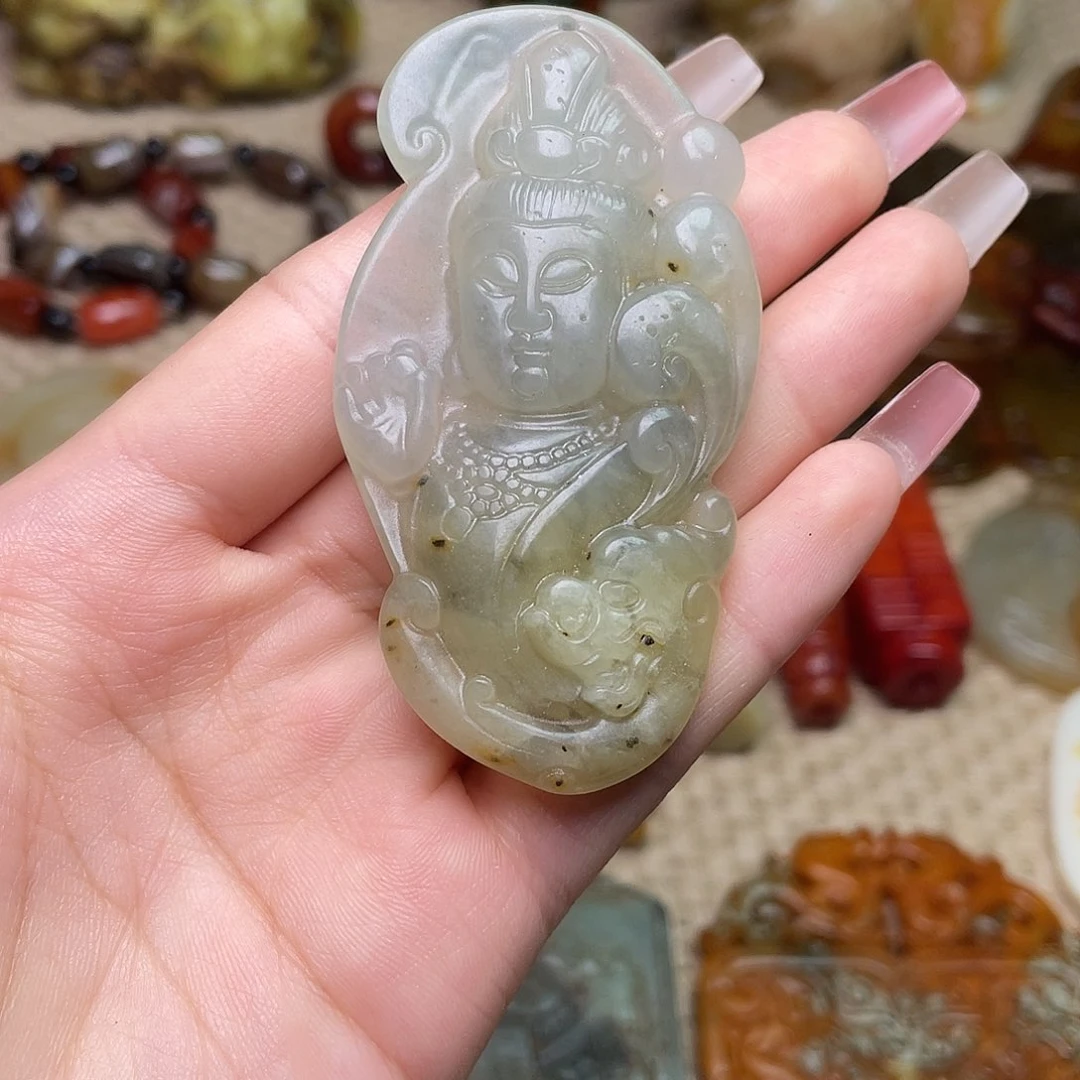 蛇纹石玉未镶嵌如图