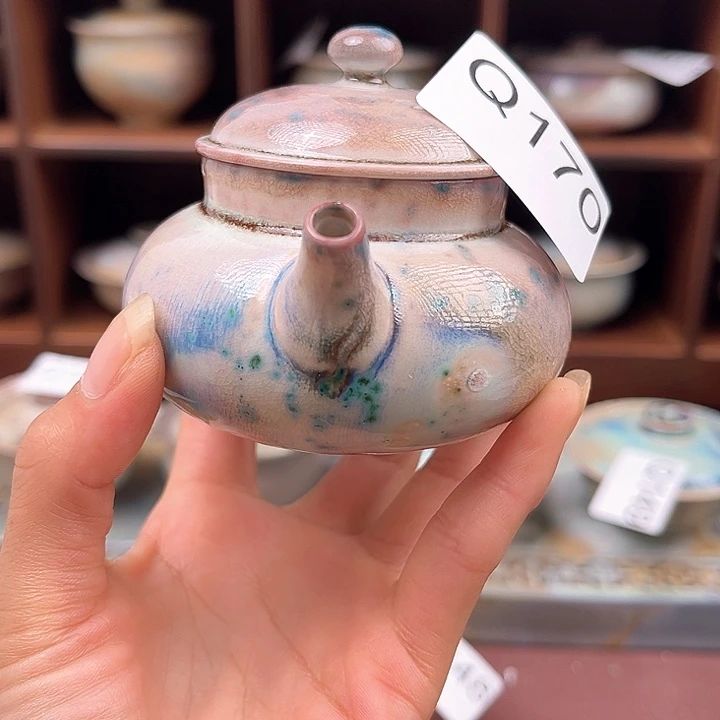 炫彩手作柴烧茶具微瑕