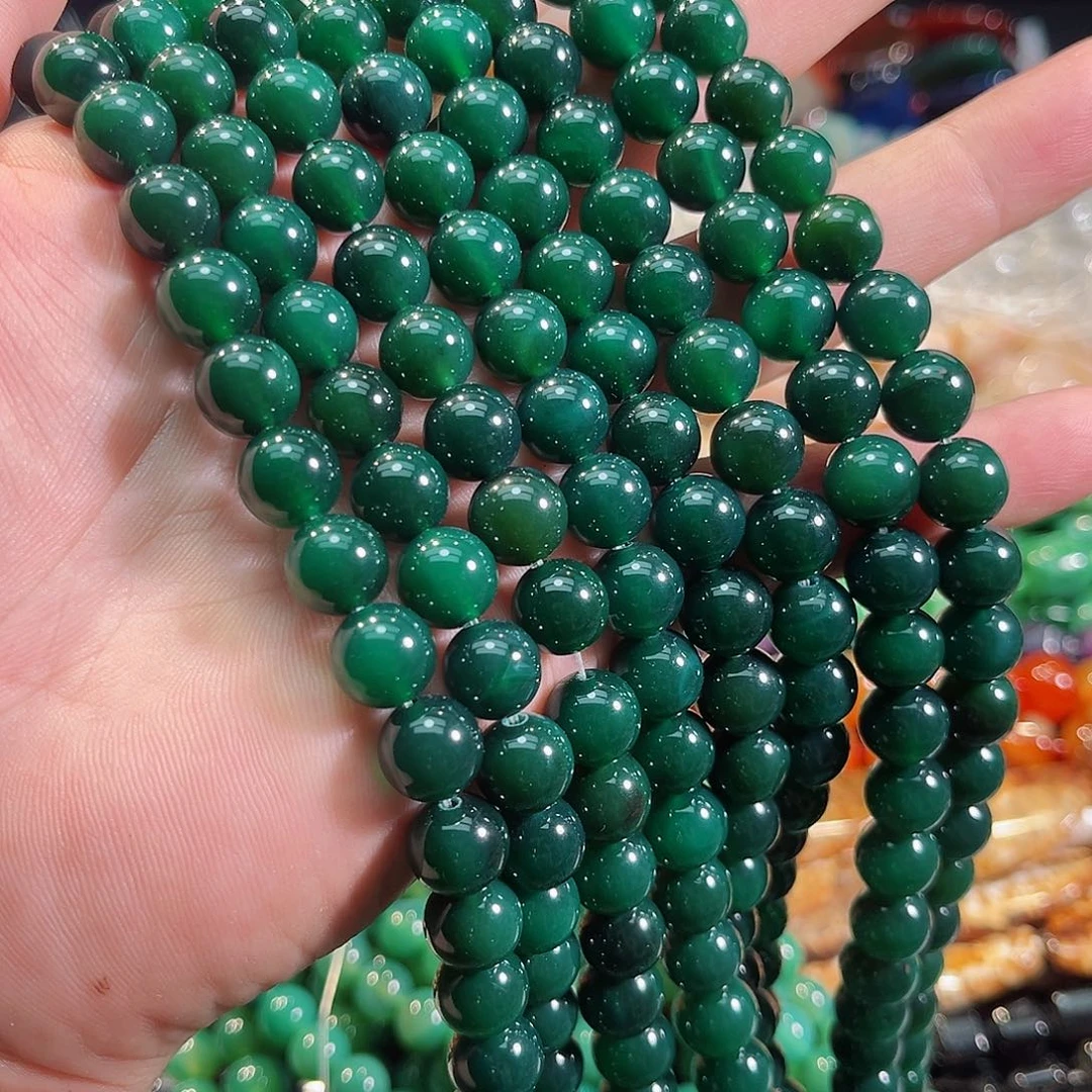 玛瑙/玉髓合金珠宝半成品碧玉玛瑙一条10mA货