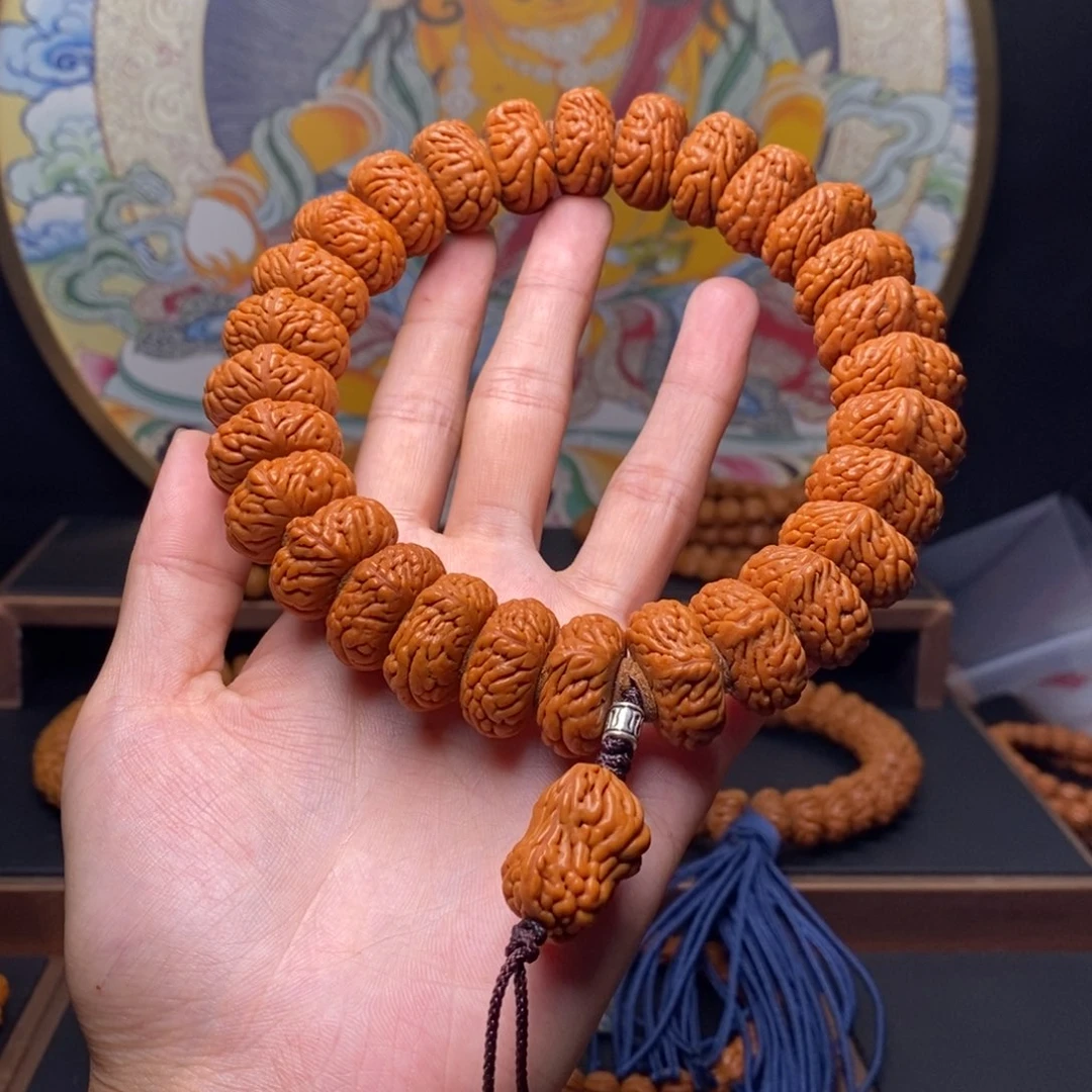 手串桃核龙纹桃核麒麟