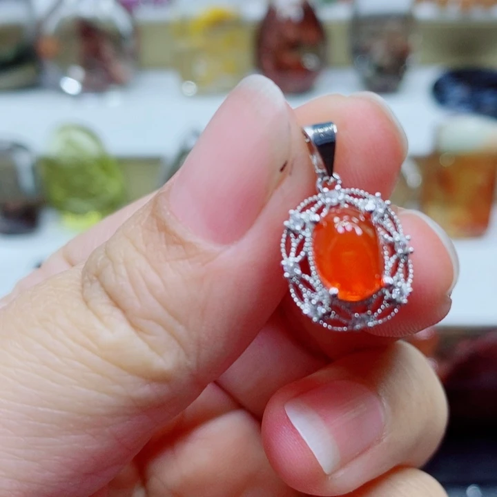 水晶颈饰未镶嵌水晶