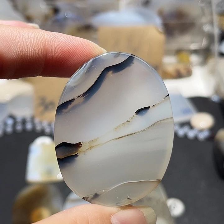 玛瑙/玉髓未镶嵌吊坠(不含链)