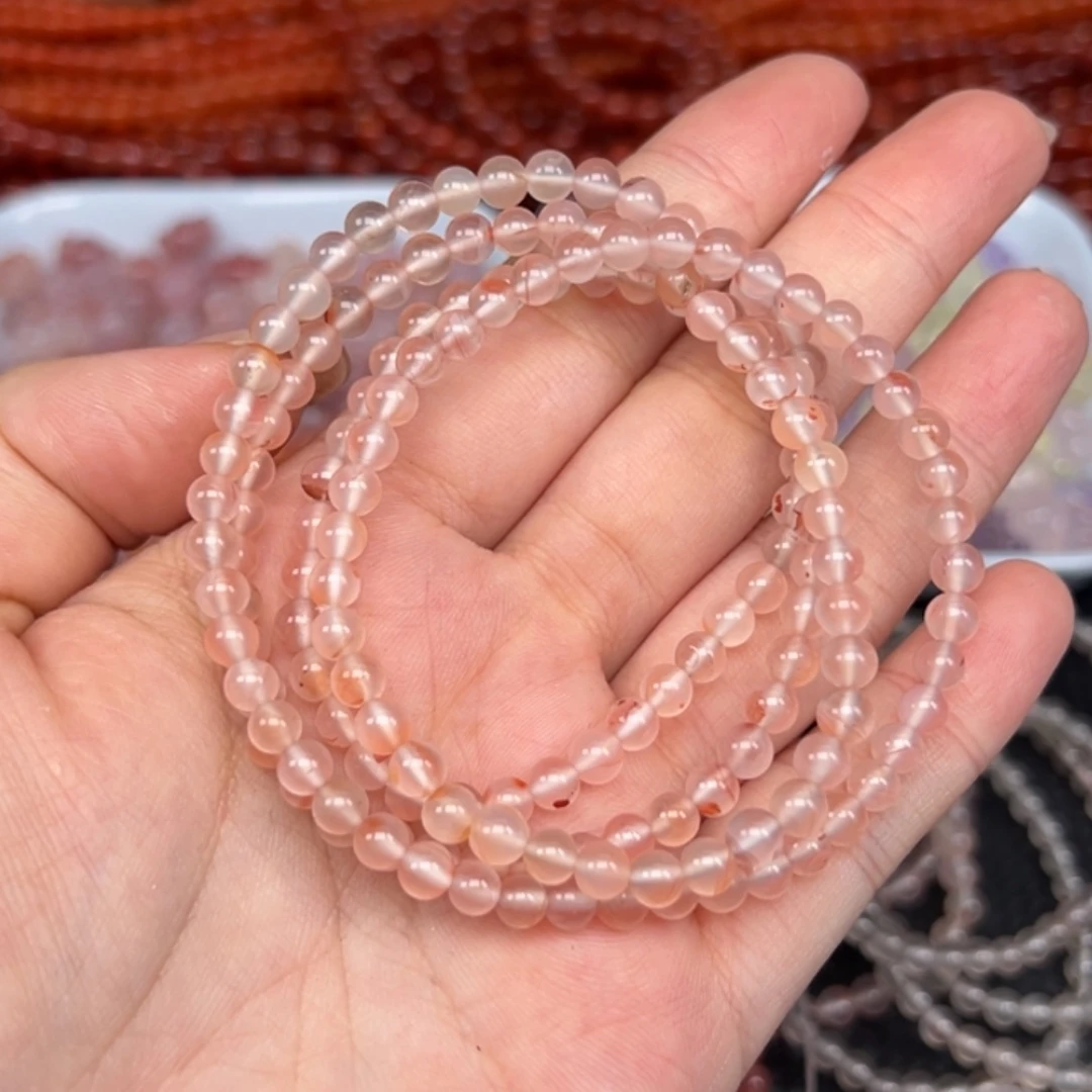 南红玛瑙未镶嵌手链