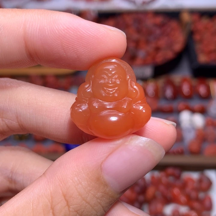 未镶嵌南红南红玛瑙佛公