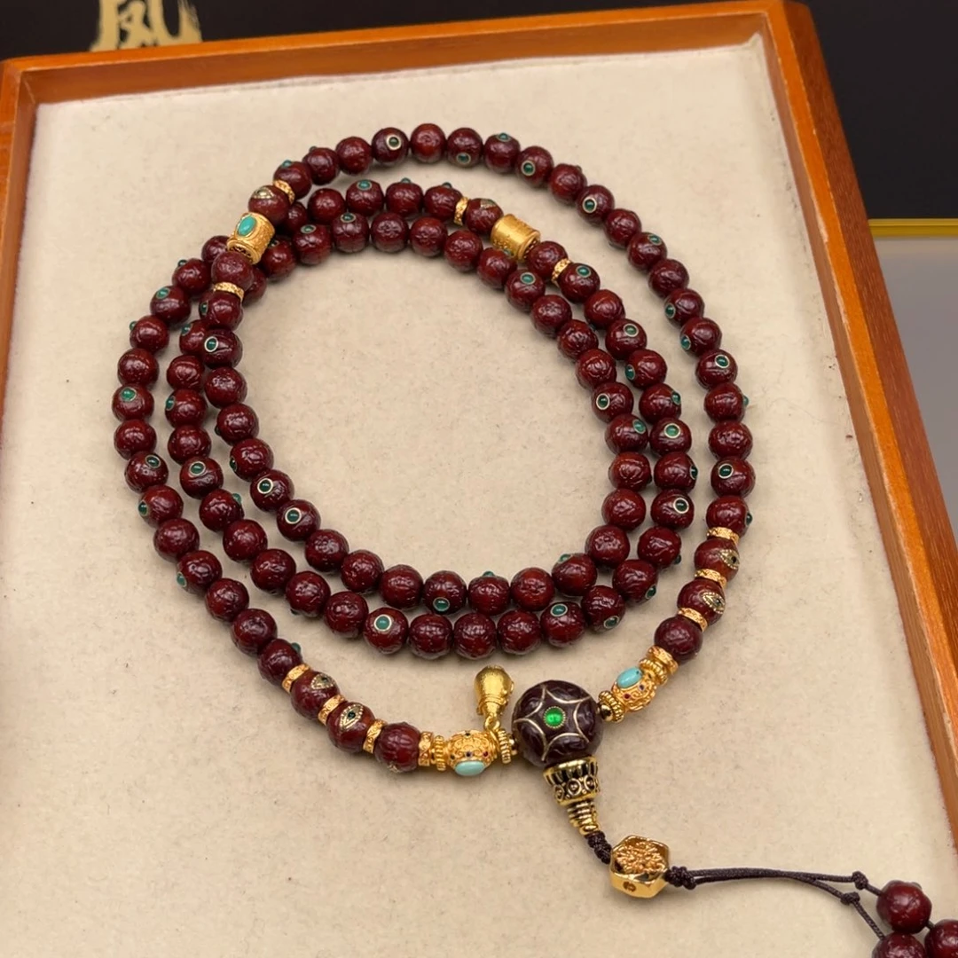 立***忠凤眼菩提吊坠凤眼