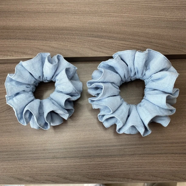 【13】雾蓝欧美风少女森系发绳发饰发圈头绳日韩原创设计简约女