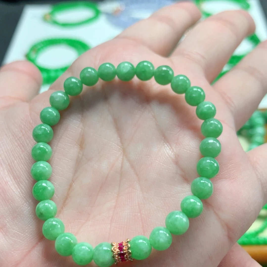 翡翠未镶嵌手链翡翠