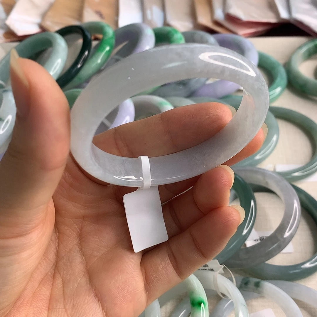 翡翠手镯未镶嵌冰贵妃54