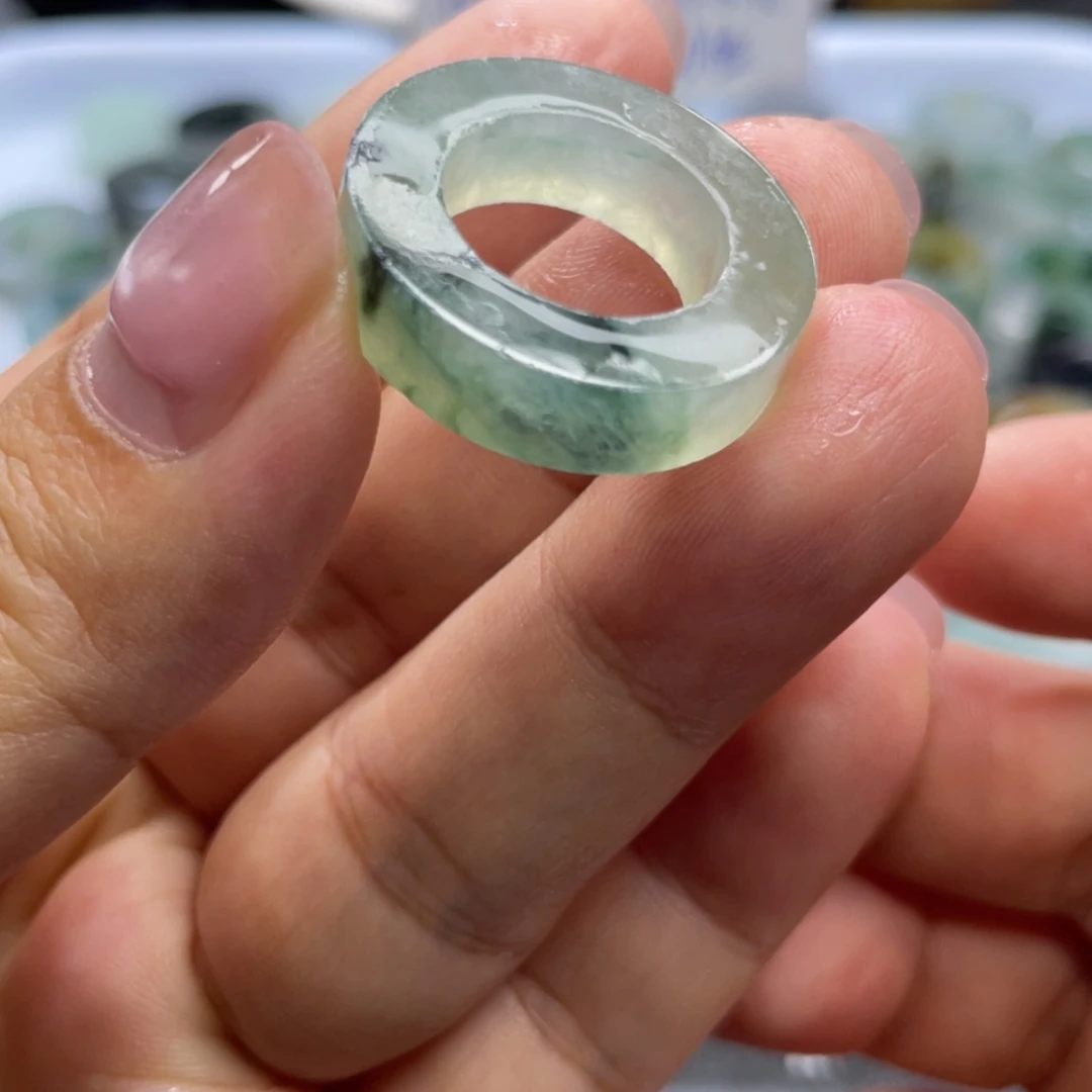 【闪购商品】定制翡翠未镶嵌天然翡翠10/18冰飘花