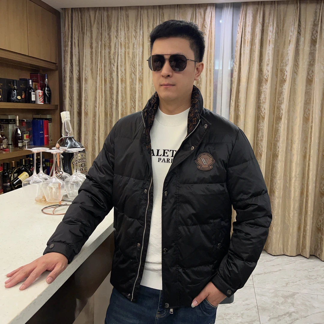 【羽绒服】2025秋冬男士新款潮流外套高级轻奢欧货时尚休闲30896
