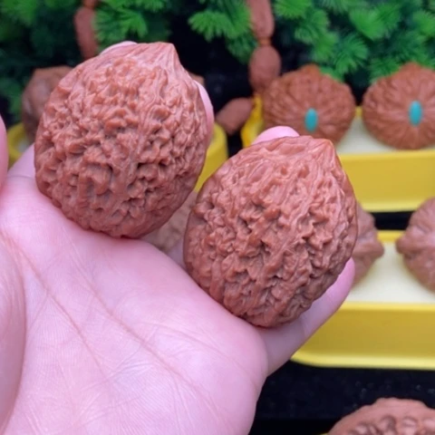 吊坠文玩核桃风***か蒜头38