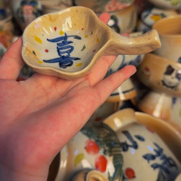 瓷片景德镇陶瓷手工手绘