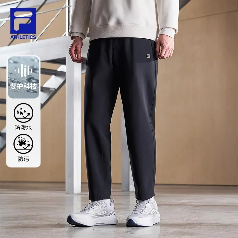 Fila/斐乐男士长裤【防水防污】冬季新款跑步运动灵动裤A11M541603F