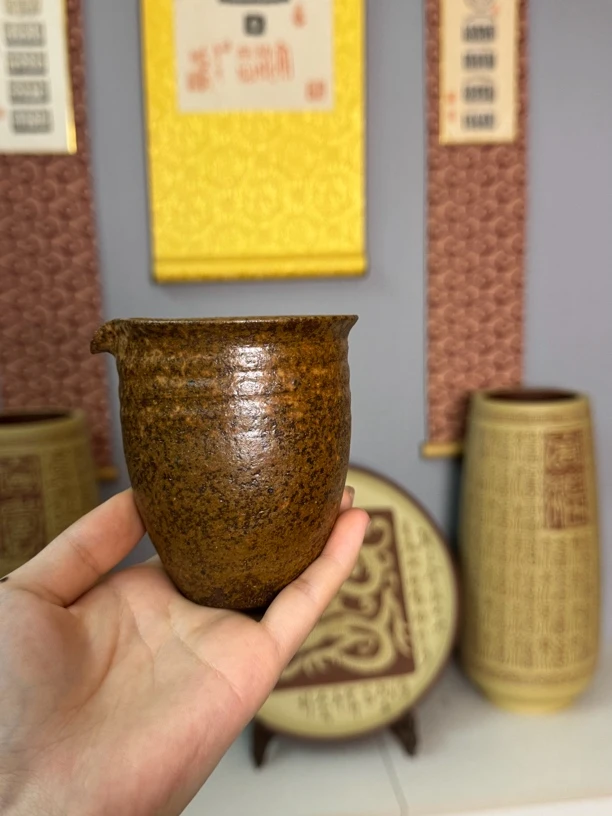 【陶缘斋1号】《子冶石瓢壶》红降坡120cc崔利制作