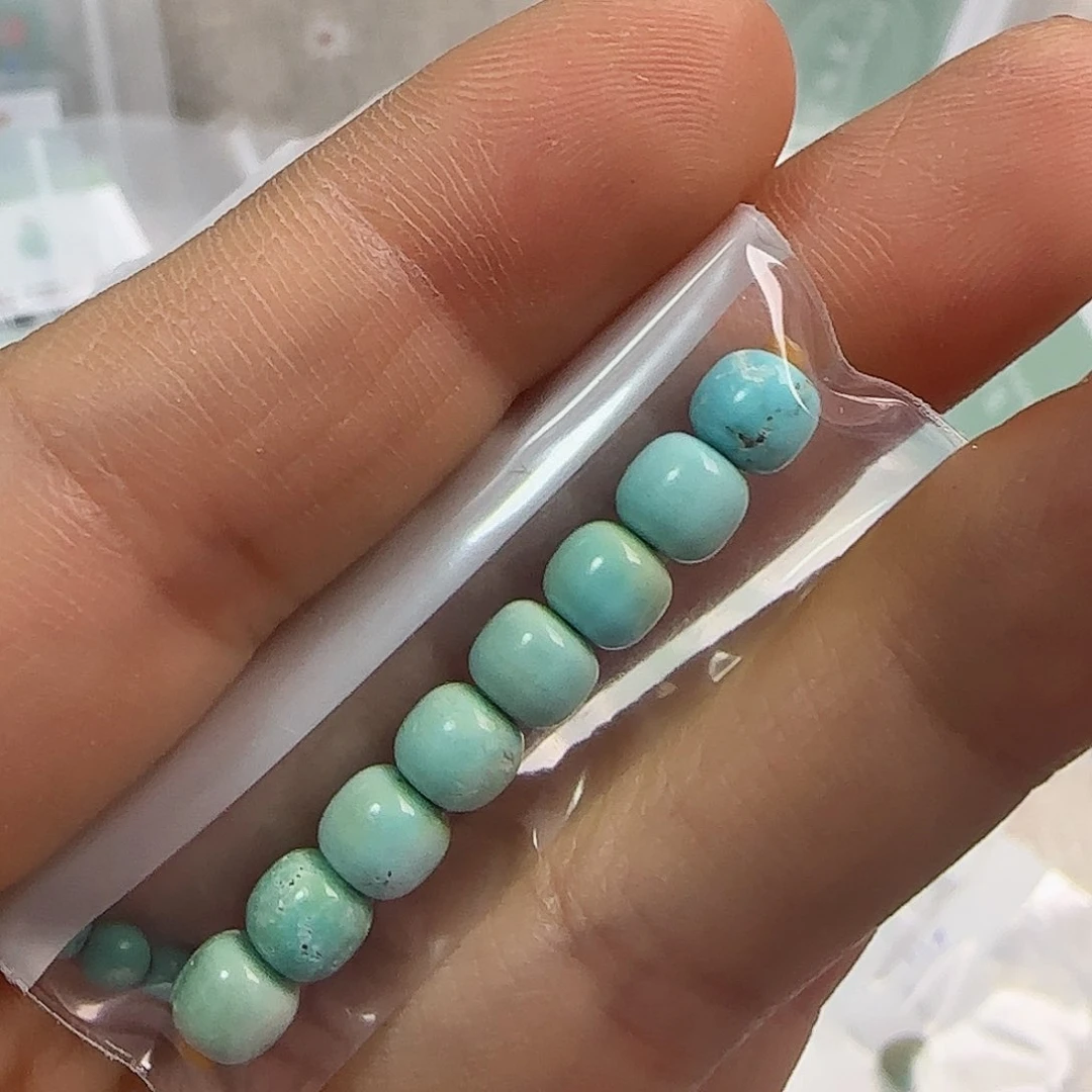 绿松石珠宝半成品未镶嵌