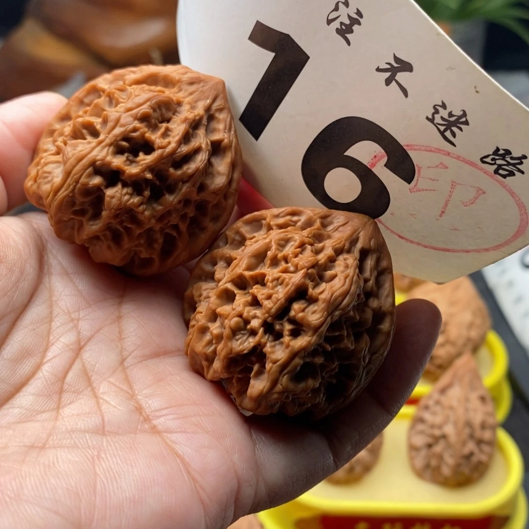 把件文玩核桃41野牛