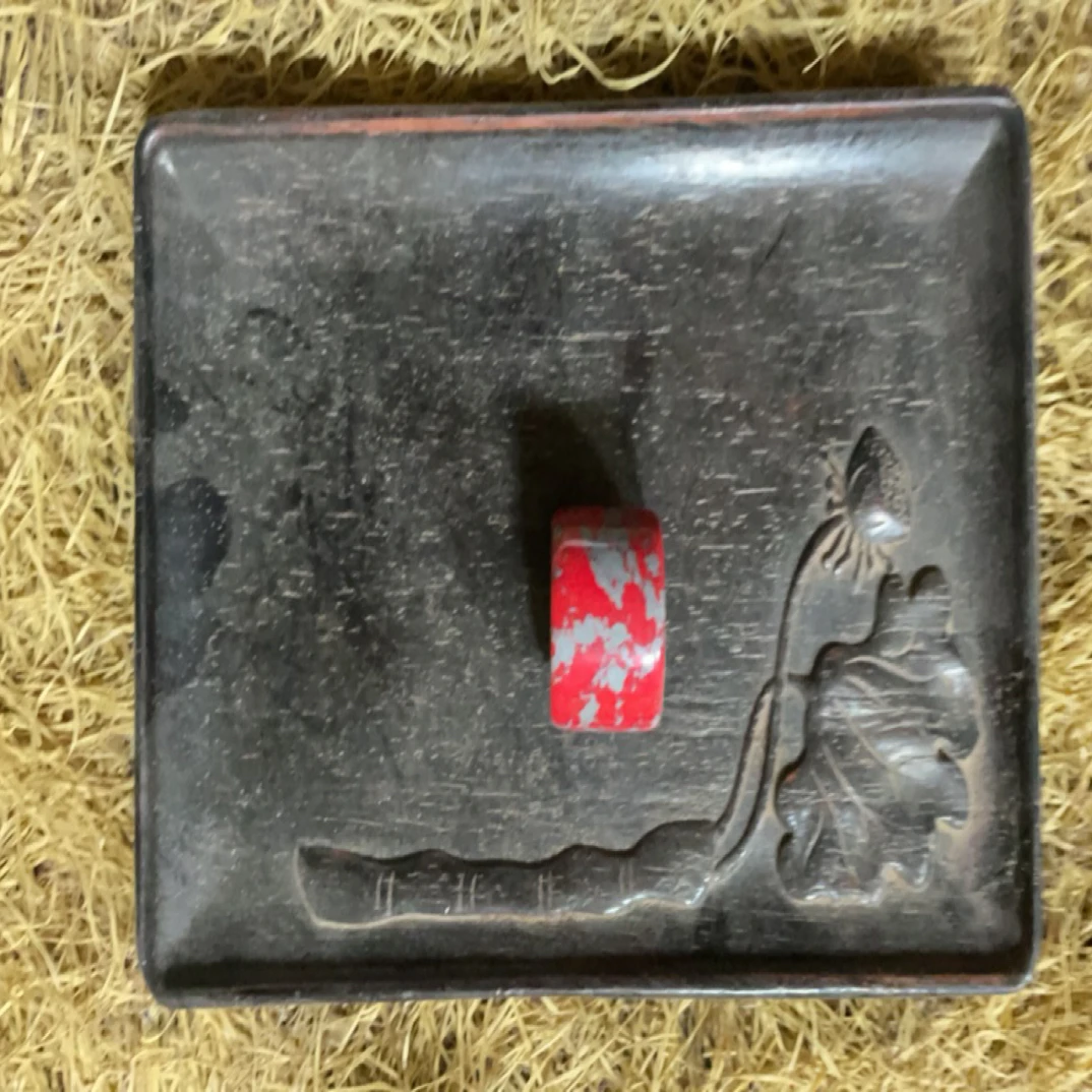 （闪购链接）——红灰斑点扳指——（特色手工艺）