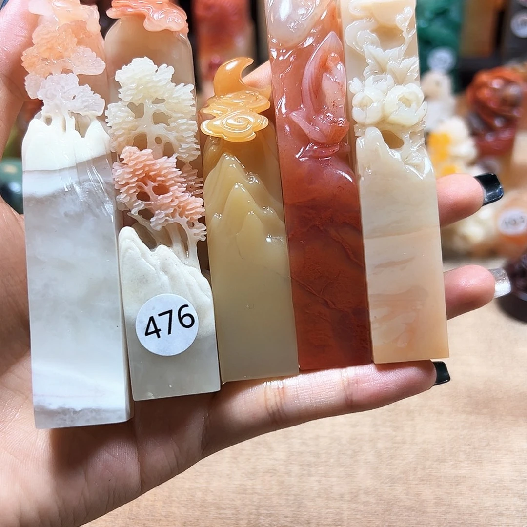 石***海寿山石印石寿山石雕刻