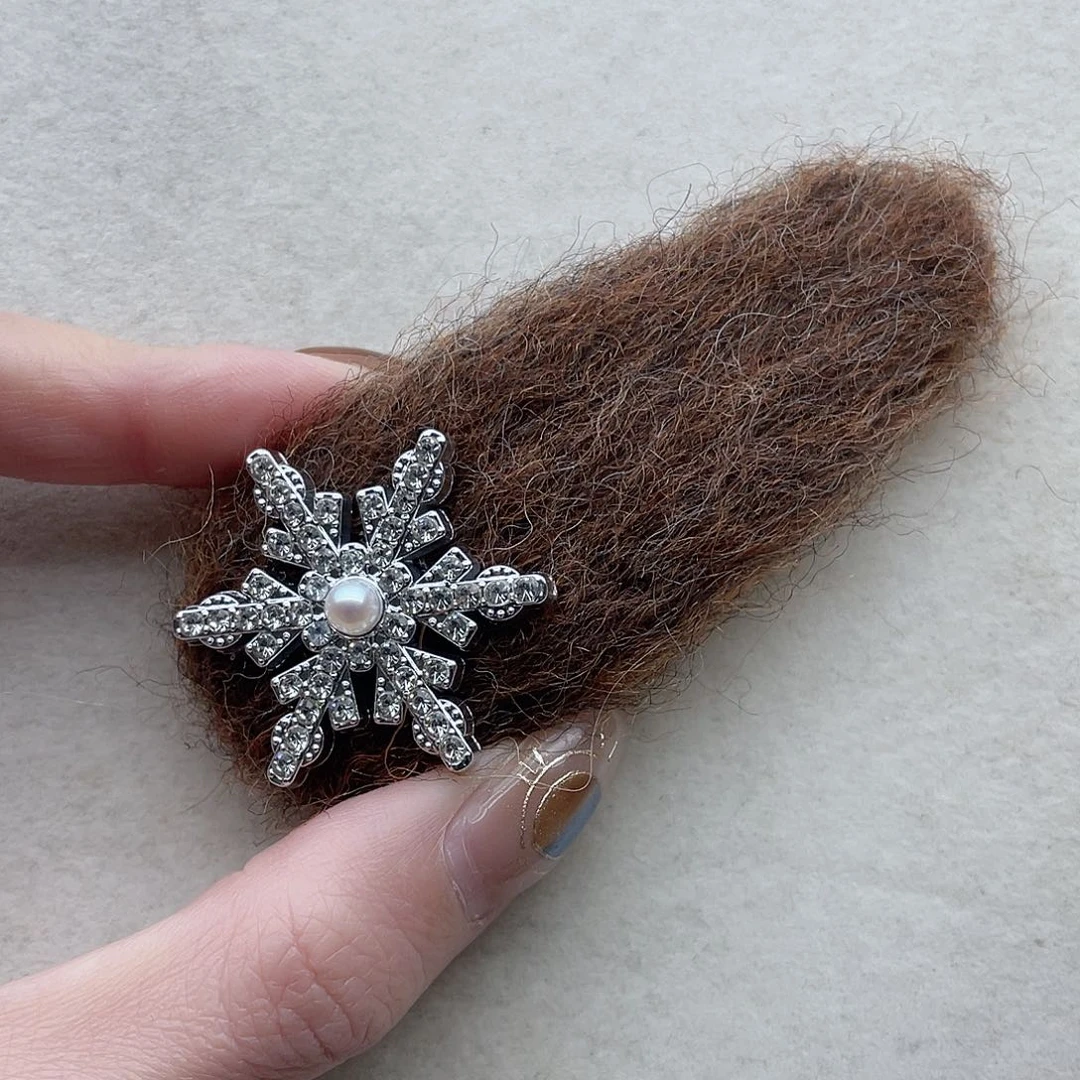 发夹5未镶嵌淡水珍珠