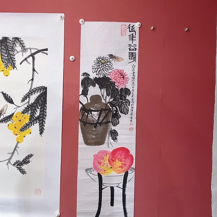 国画齐由来老师手绘作品