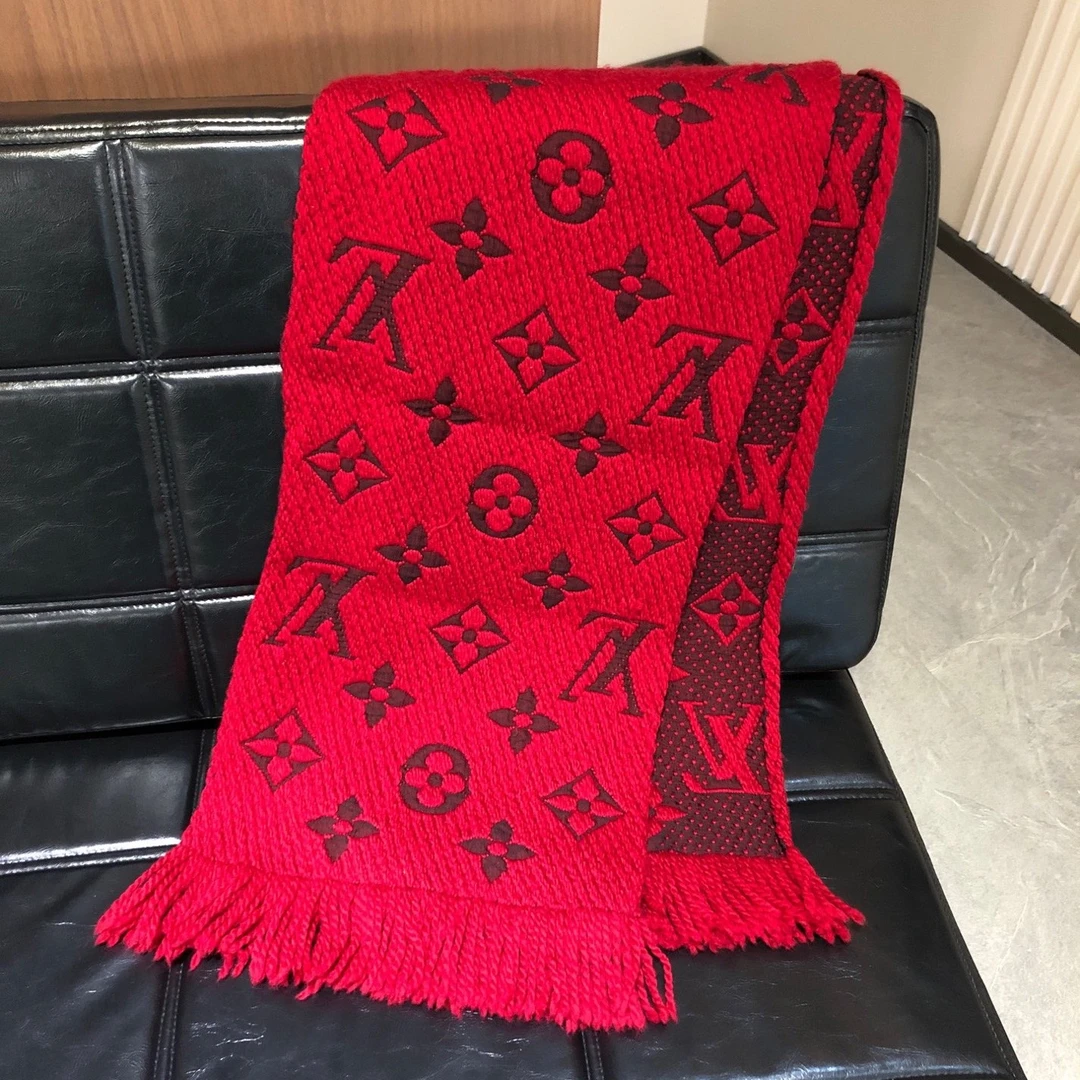 99新 LouisVuitton/路易威登 安洁利/成色看直播围巾/GSS18840