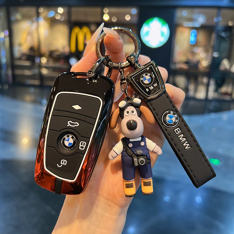 宝马5系钥匙套专用老款1系2系3系GT4系320li 525li 530li高档壳扣