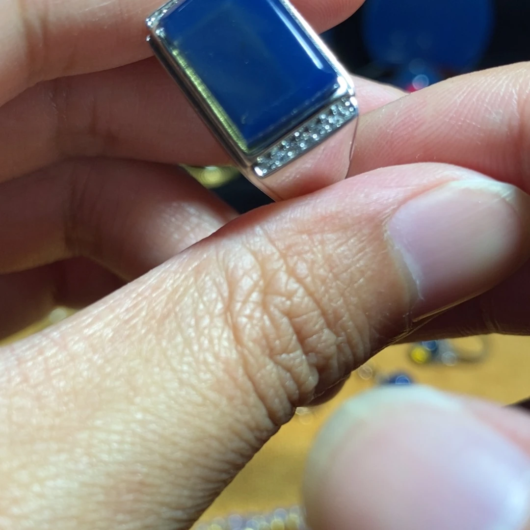 琥珀未镶嵌裸石多米尼加蓝珀