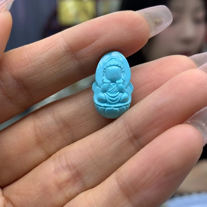 绿松石未镶嵌配饰