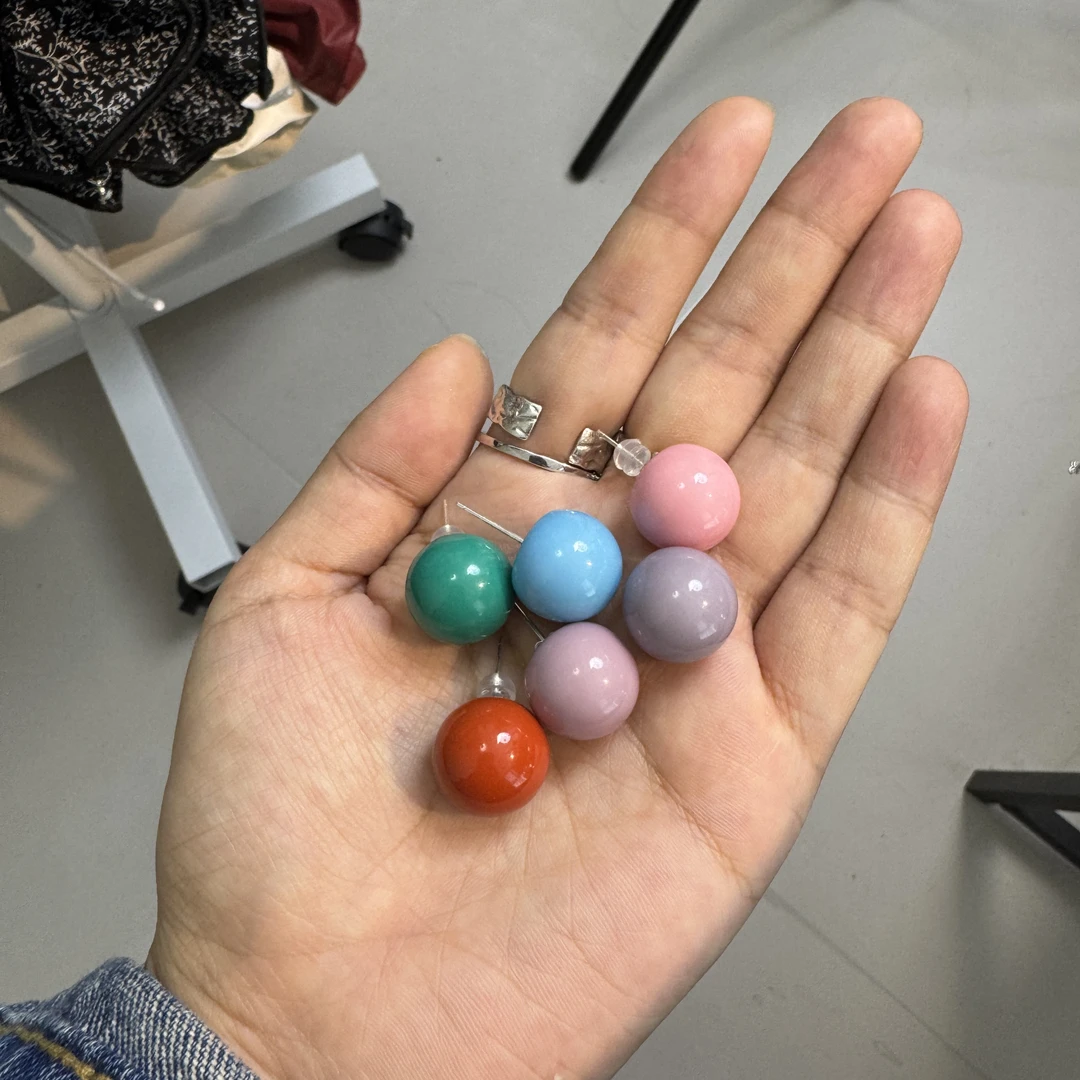 BlomUME多巴胺珠珠彩色耳饰耳钉2