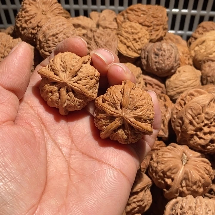 蛋***头核桃雨花石四棱尺寸36全品