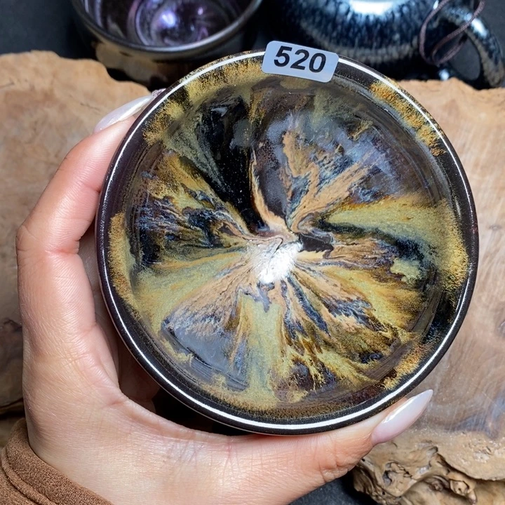 茶盏建窑建盏主人杯520