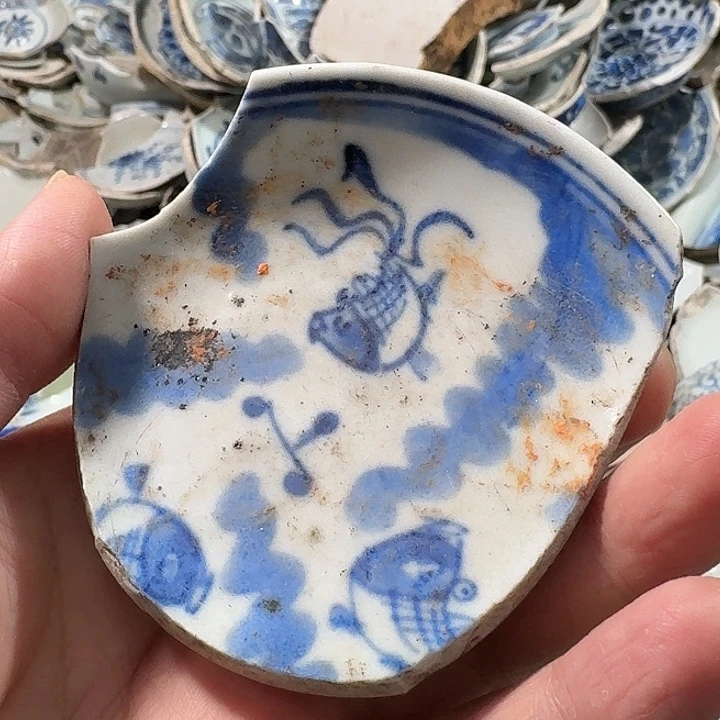 瓷片瓷片标本，顺丰包邮