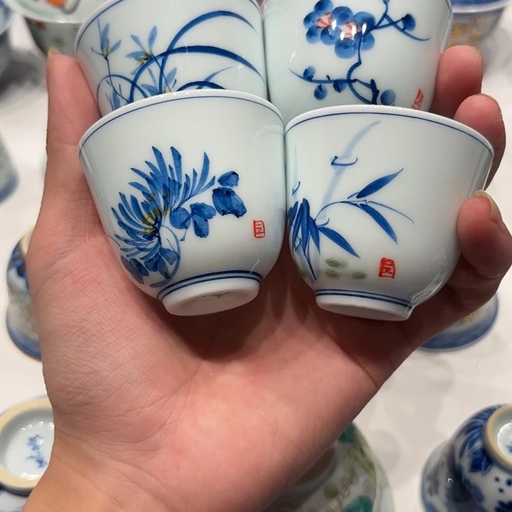 景德镇陶瓷杯子的