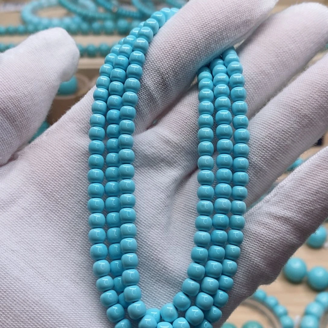 董***媛未镶嵌绿松石珠宝奇石