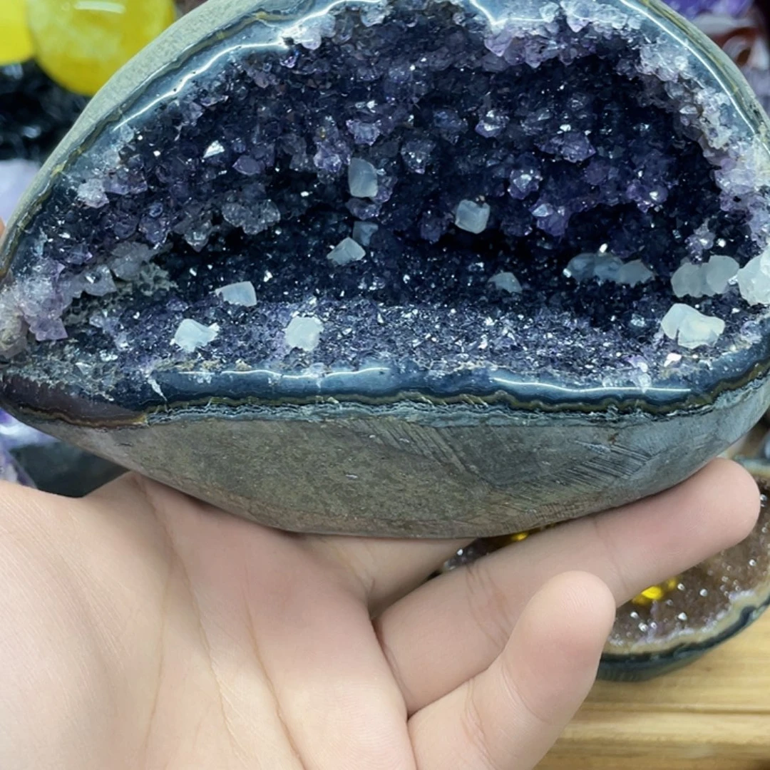 紫晶大型摆件（非配饰）未镶嵌