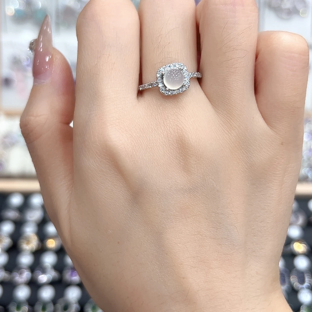 颈饰水晶银S925镶嵌