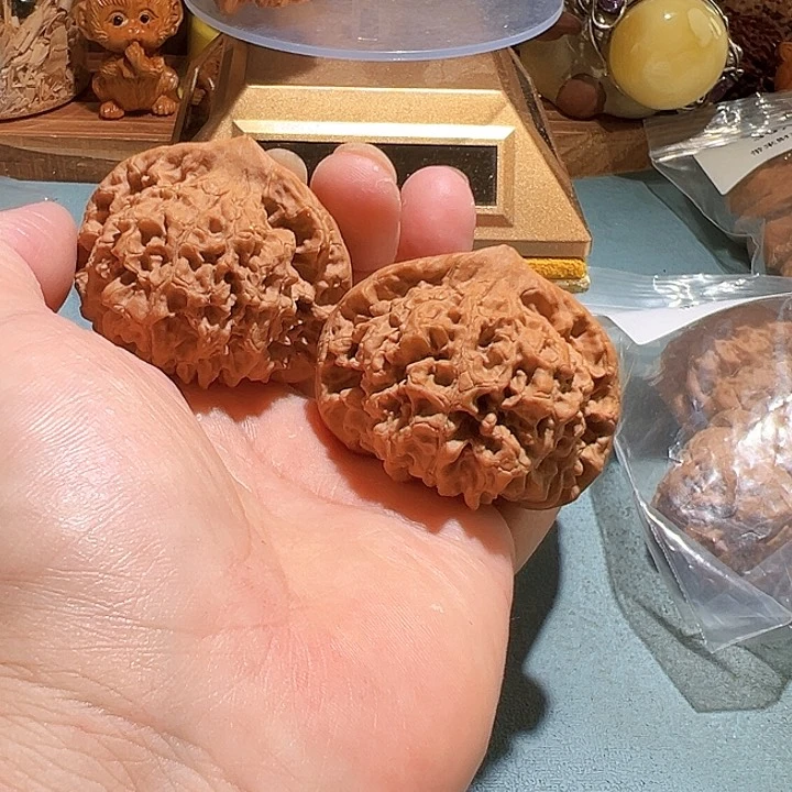 文玩核桃把件官帽49