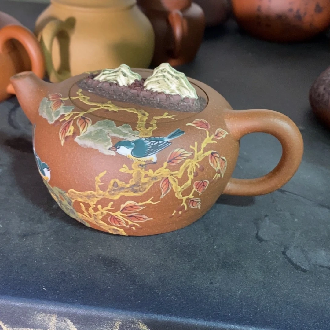 紫砂茶壶原矿手工79