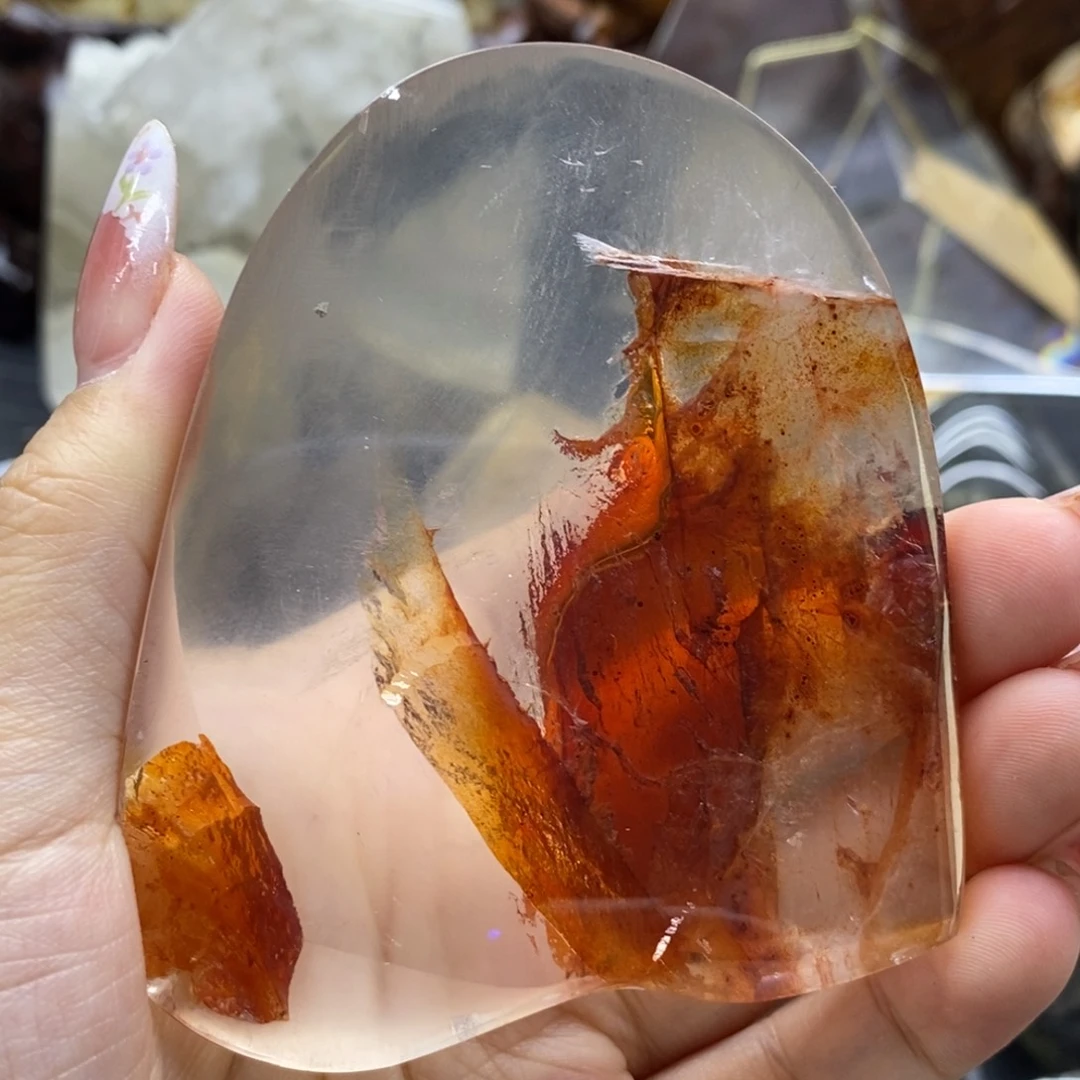 云***海未镶嵌珠宝半成品水晶