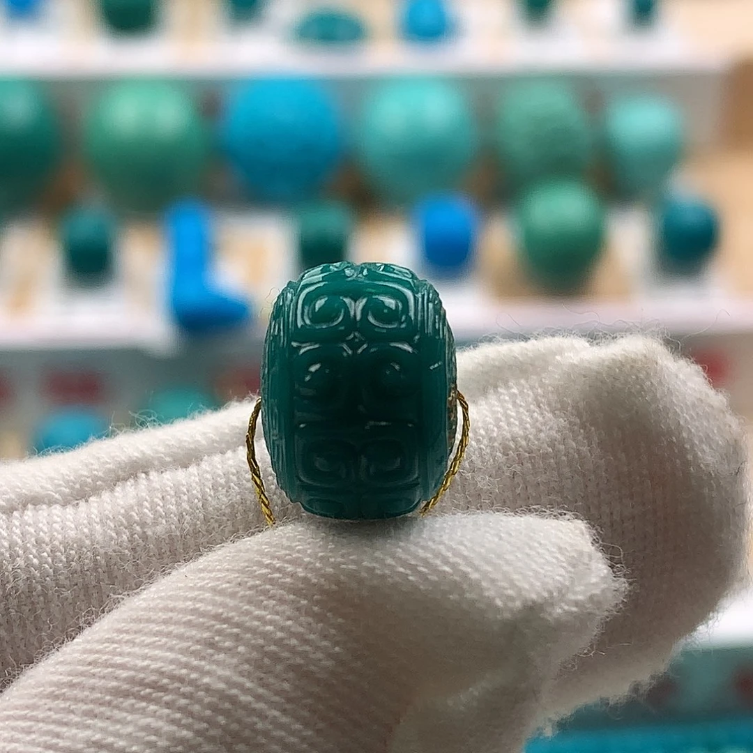 绿松石未镶嵌配饰12.3