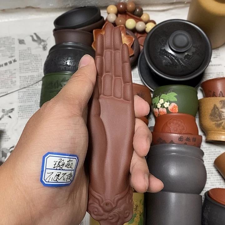 紫砂茶杯瑕疵不退不换