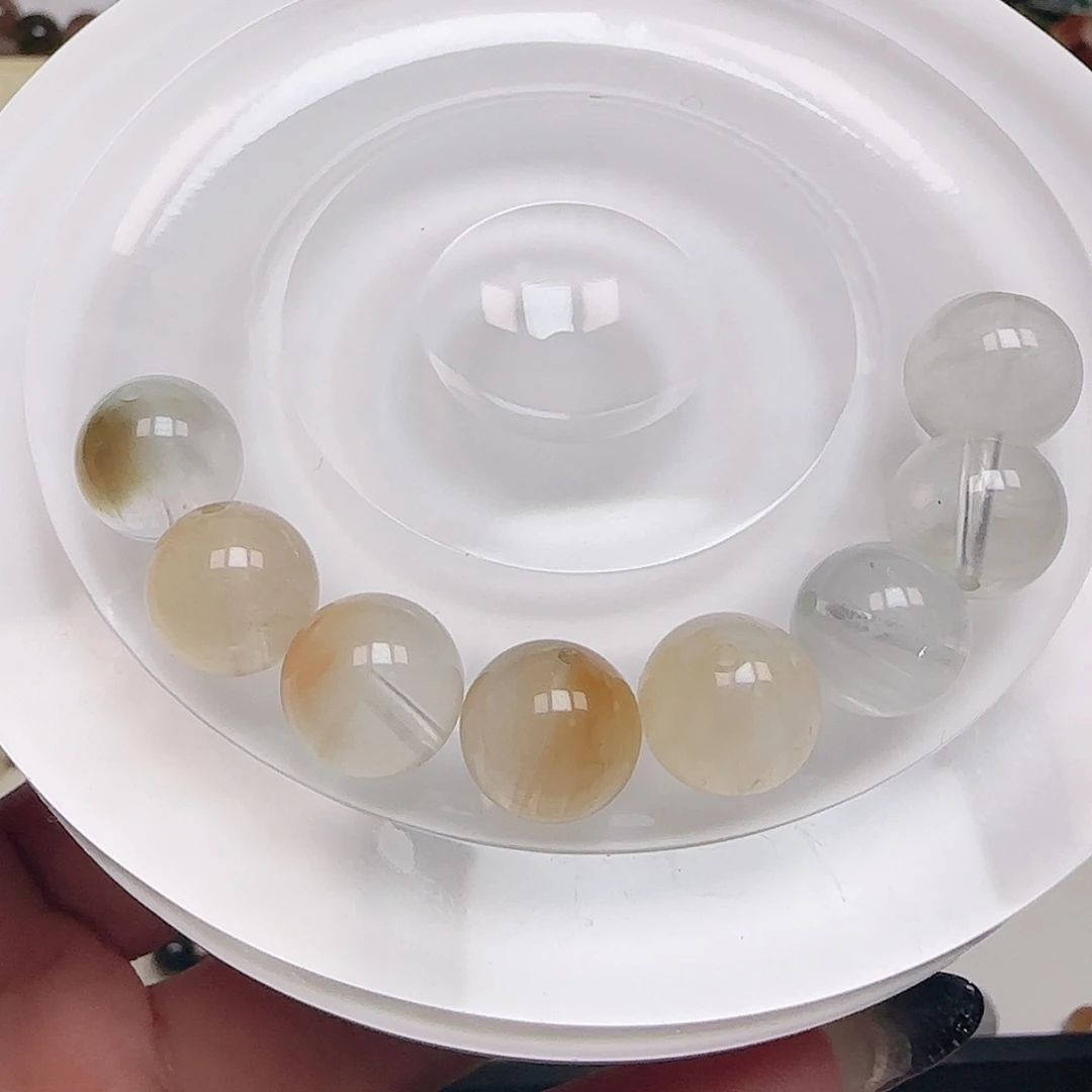 水晶手串未镶嵌米**米兔毛11