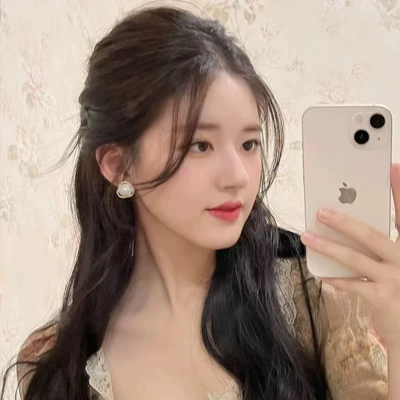 铜合金耳饰 手工小香风气质时尚百搭复古法式优雅耳饰PT0226