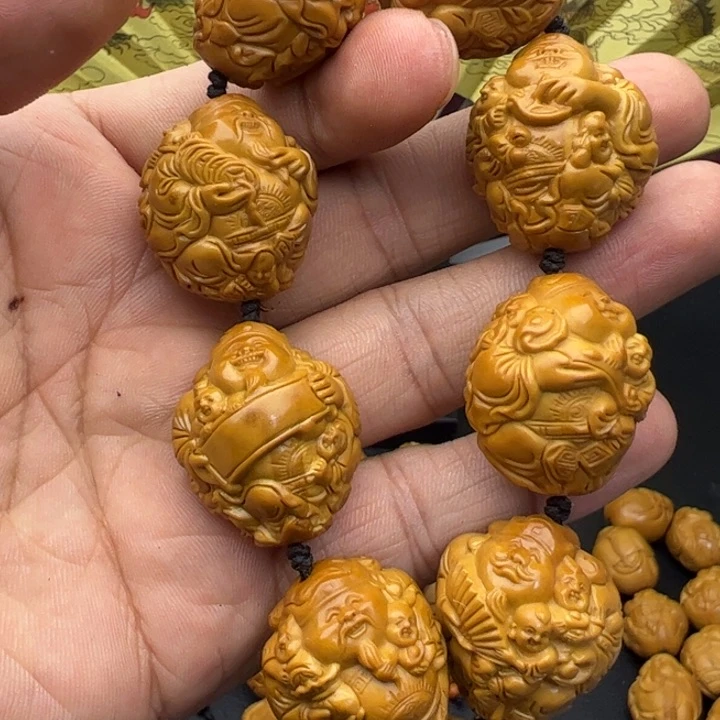 橄榄核手串/手链Z*_2.4百子财神