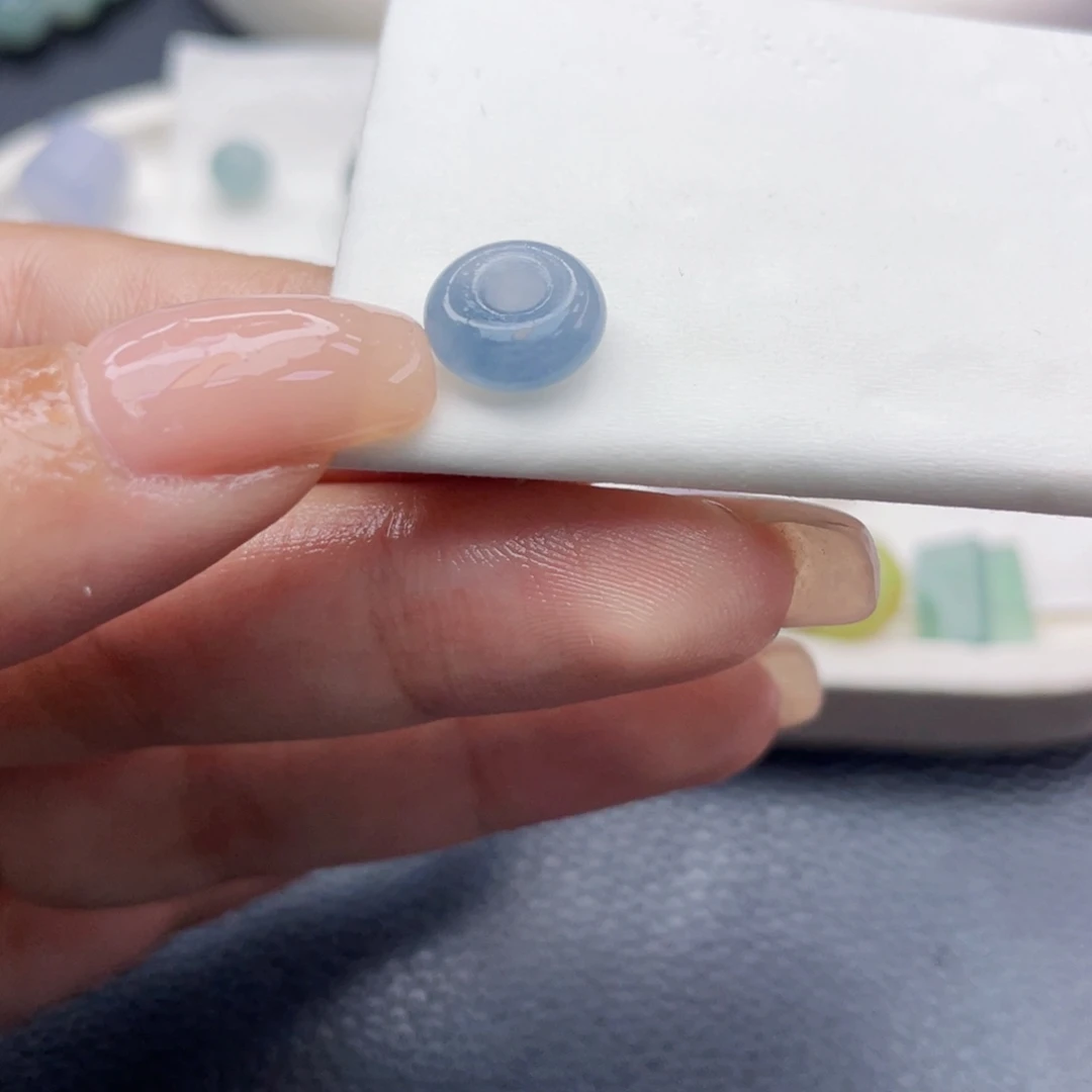 定制翡翠未镶嵌水***碰0429