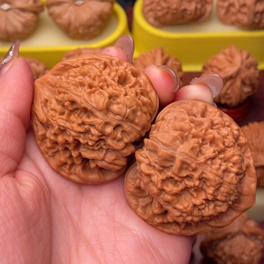 ****把件文玩核桃47官帽